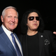 NBA legend Jerry West, seen here at left with a haunted Norfin Troll.